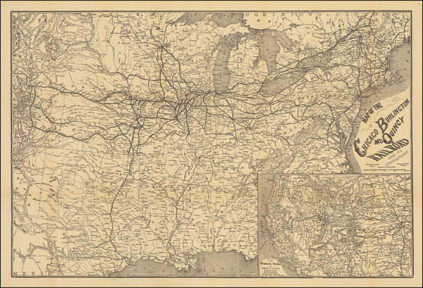 30-United States, Midwest, Plains and Rocky Mountains Map By Emil Heubach