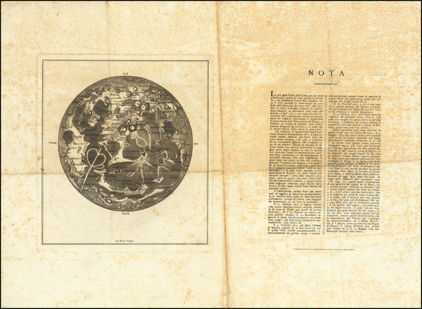 36-Celestial Maps Map By Giovanni Brun / Jean-Dominique Cassini