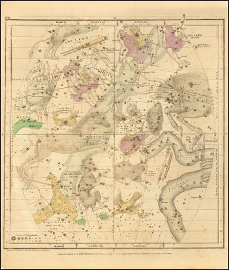 26-Celestial Maps Map By Elijah J. Burritt