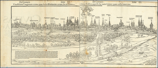 47-Mitteldeutschland Map By Sebastian Munster