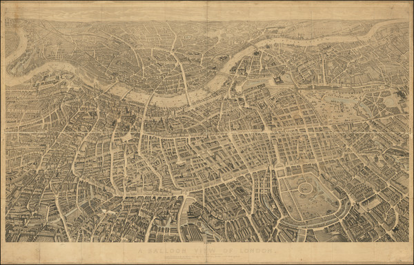 18-London Map By John Henry Banks