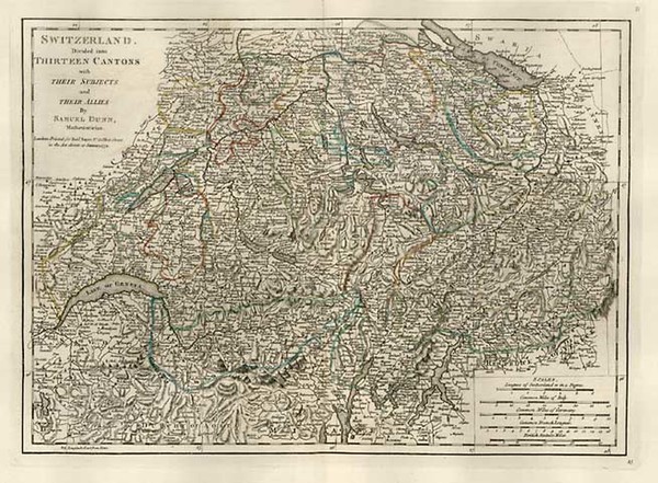 25-Europe and Switzerland Map By Samuel Dunn