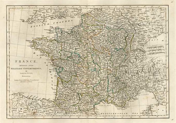 30-Europe and France Map By Samuel Dunn