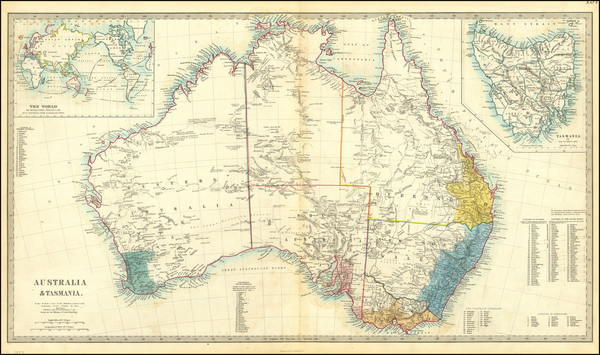 72-Australia Map By SDUK