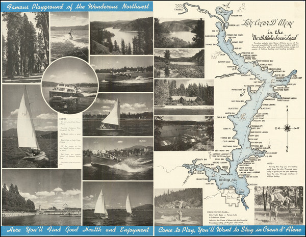 66-Idaho Map By William Ashley