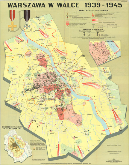 12-Poland Map By Panstwowe Przedsiebiorstwo Wydawnictw Kartograficz