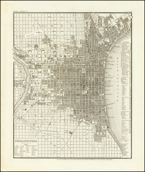 76-Philadelphia Map By Joseph Meyer