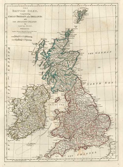 7-Europe and British Isles Map By Samuel Dunn