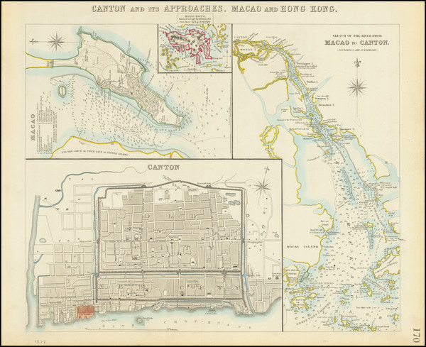 40-China and Hong Kong Map By SDUK