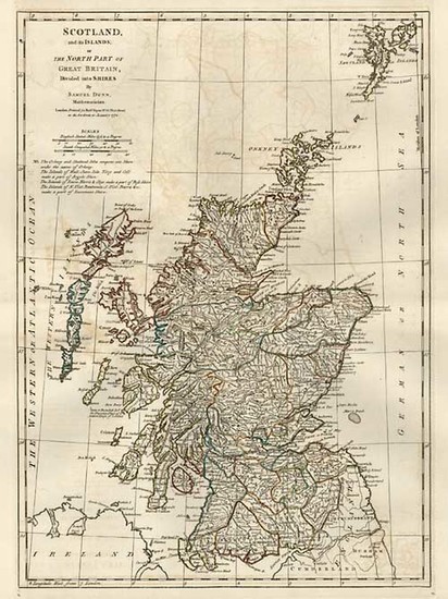 58-Europe and British Isles Map By Samuel Dunn