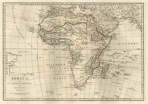 83-Africa and Africa Map By Samuel Dunn