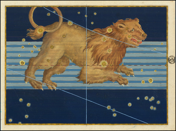 65-Celestial Maps Map By Johann Bayer