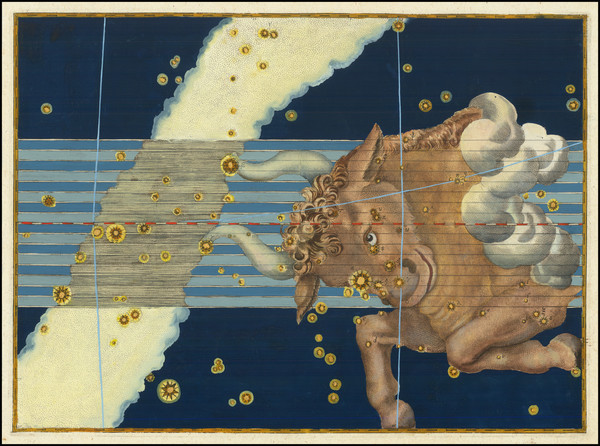 9-Celestial Maps Map By Johann Bayer