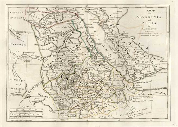 76-Asia, Middle East, Africa, North Africa and East Africa Map By Samuel Dunn