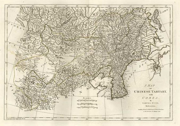 20-Asia, China, Korea and Central Asia & Caucasus Map By Samuel Dunn