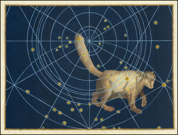 88-Celestial Maps Map By Johann Bayer