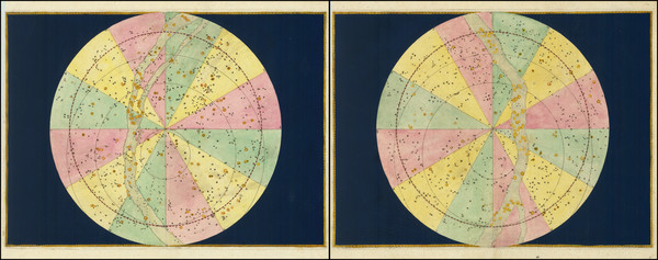 15-Celestial Maps Map By Johann Bayer