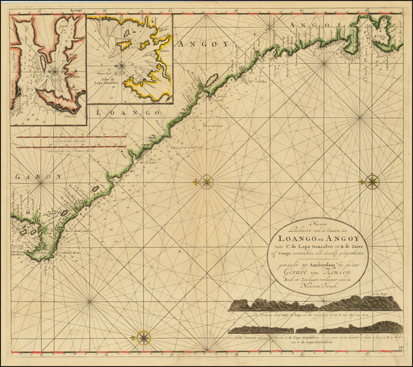 100-West Africa Map By Gerard Van Keulen