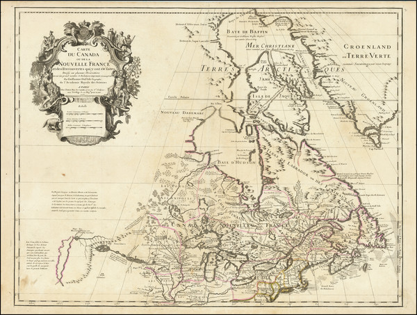 95-New England, Midwest, Michigan, Plains, Rocky Mountains, Canada and Western Canada Map By Guill