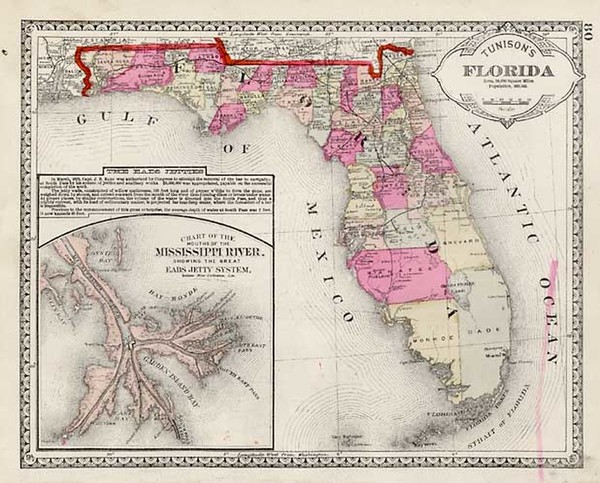 4-Southeast Map By H.C. Tunison