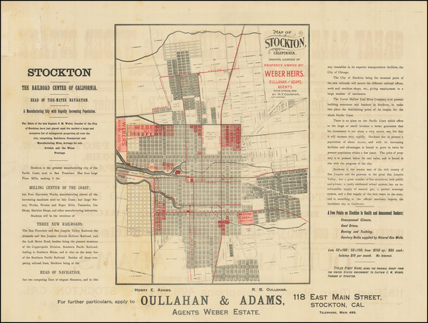 23-Other California Cities Map By Harry T. Compton