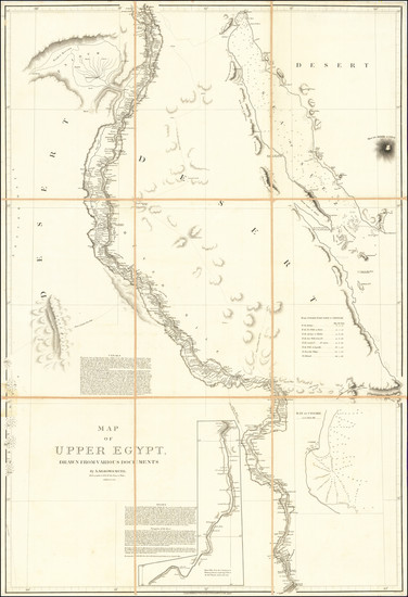 30-Egypt Map By Aaron Arrowsmith