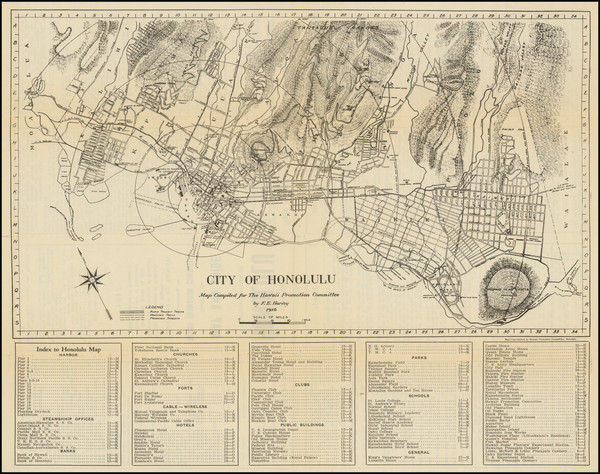 61-Hawaii and Hawaii Map By 