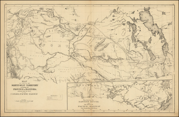 68-Canada Map By Belden, H.