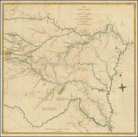 26-Louisiana, Arkansas, Texas, Kansas, Missouri, Nebraska and Oklahoma & Indian Territory Map 