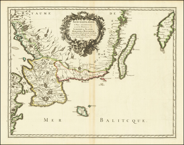 0-Sweden Map By Nicolas Sanson