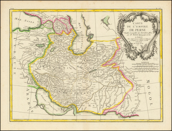 23-Persia & Iraq Map By Rigobert Bonne