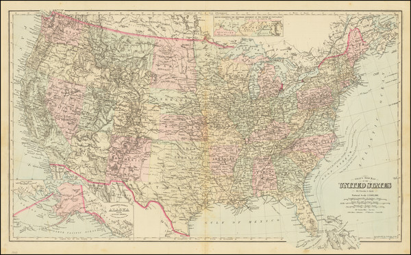 59-United States Map By O.W. Gray