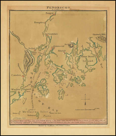 97-Maine Map By John Luffman