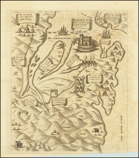 32-Ireland Map By Sir Thomas Stafford