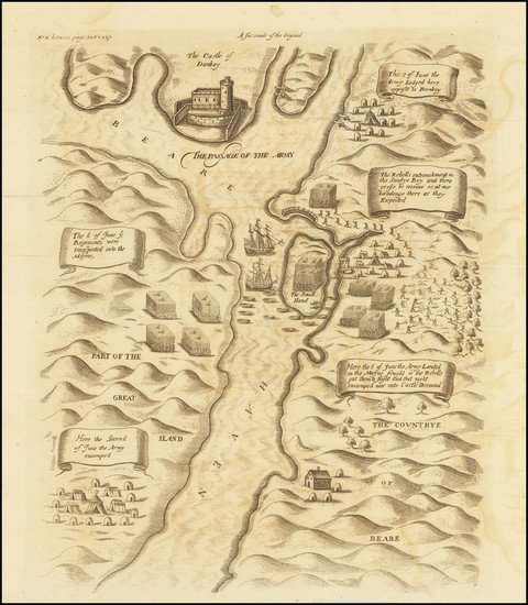 21-Ireland Map By Sir Thomas Stafford