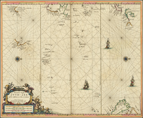 61-Japan, Pacific, Australia, Oceania, New Zealand, Other Pacific Islands and California Map By Pi