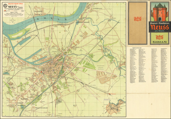 1-Mitteldeutschland Map By Pharus-Gutenberg