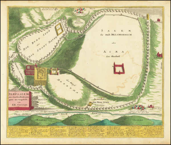 24-Jerusalem Map By Christopher Weigel