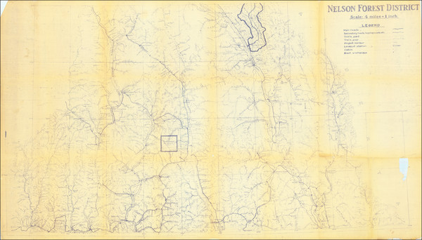 93-British Columbia Map By Anonymous