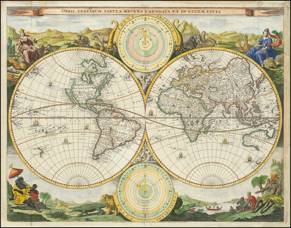 89-World and California as an Island Map By Daniel Stoopendahl / Pieter Keur
