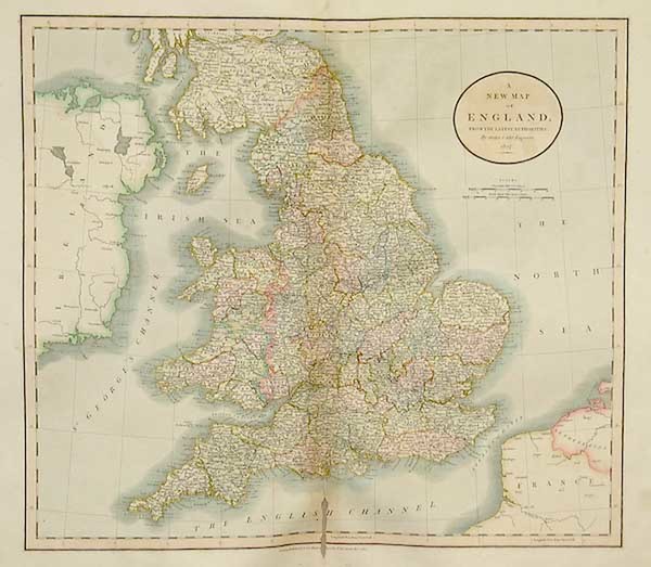 21-Europe and British Isles Map By John Cary