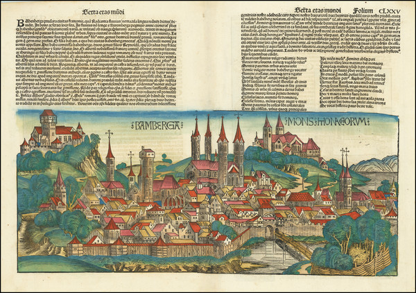 74-Süddeutschland Map By Hartmann Schedel