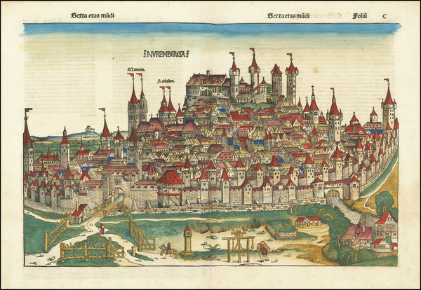 4-Süddeutschland Map By Hartmann Schedel