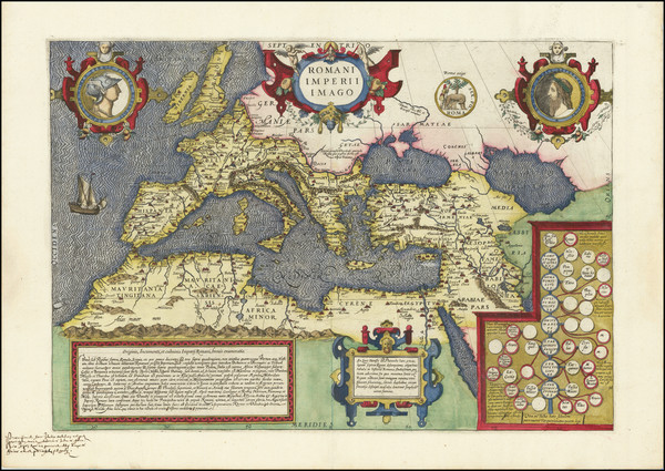 5-Europe, Italy, Mediterranean and Turkey & Asia Minor Map By Jacob Honervogt