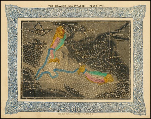 92-Celestial Maps Map By Duncan Bradford