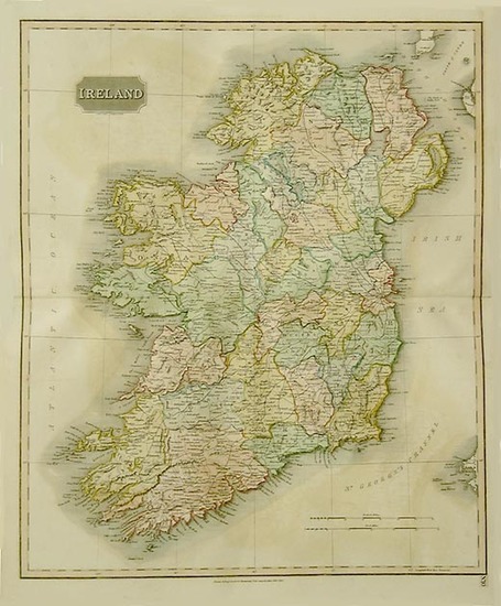 19-Europe and British Isles Map By John Thomson