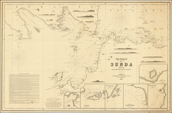 53-Indonesia Map By James Imray & Son