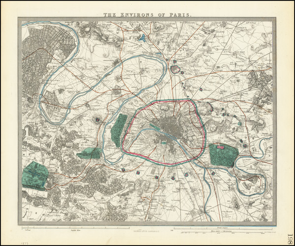 53-Paris and Île-de-France Map By SDUK