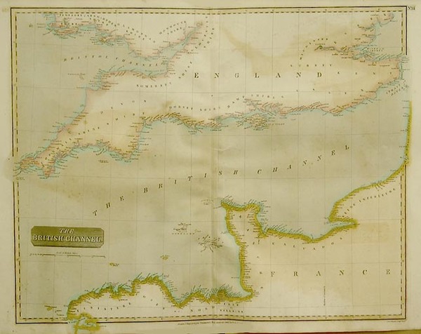 100-Europe, British Isles and France Map By John Thomson