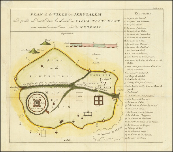 55-Jerusalem Map By Anonymous